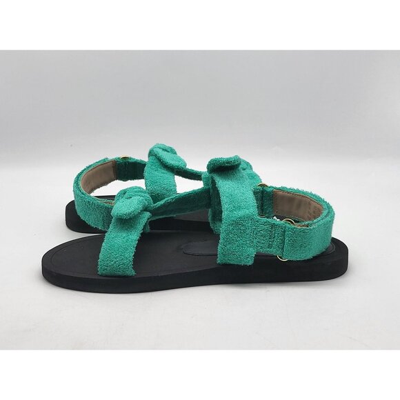 Stuart Weitzman Womens Bandeau Sport Sandals Green Size 6B - Picture 3 of 8